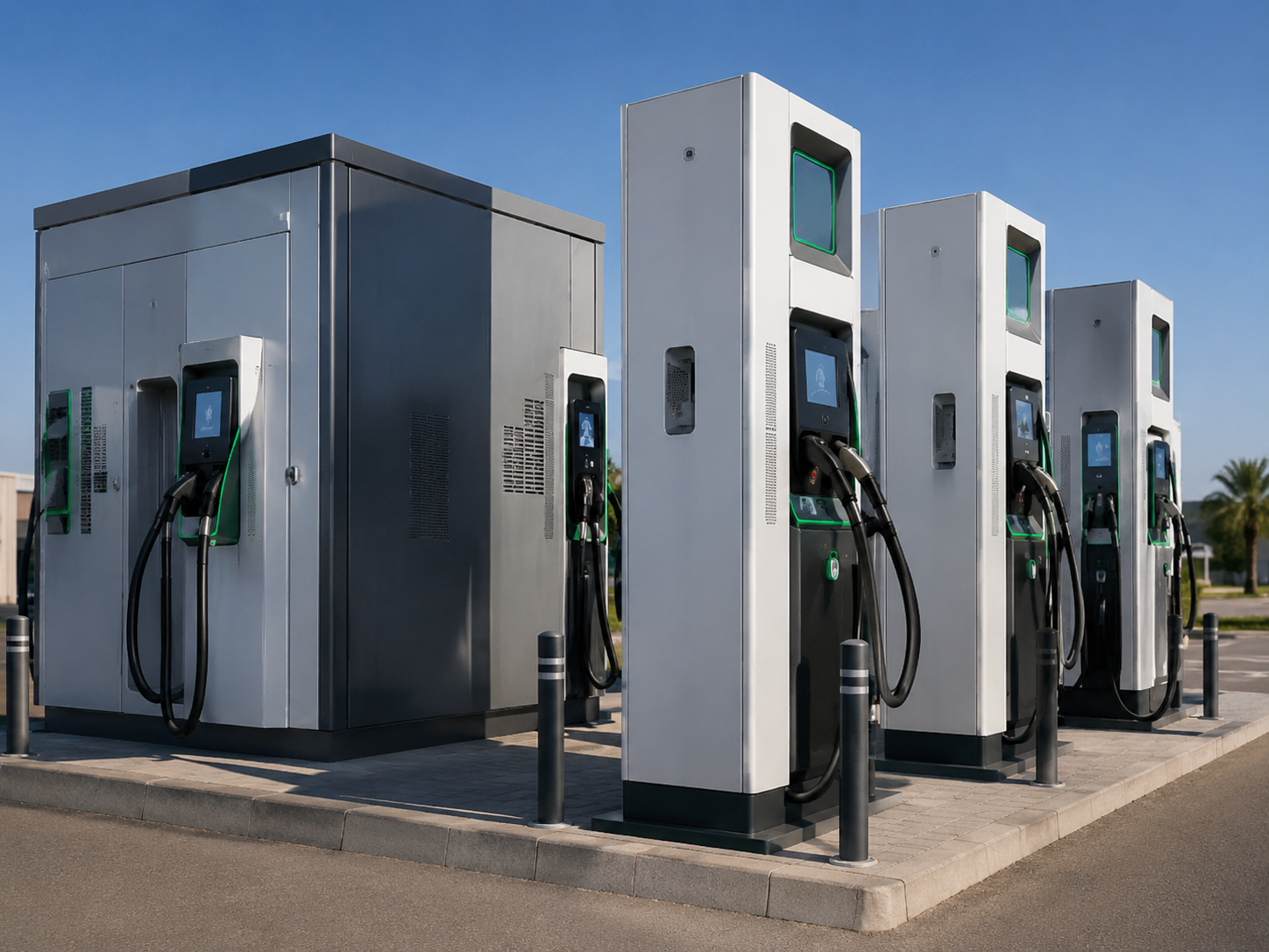 Commercial DC Charging Hub